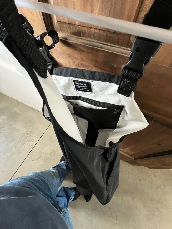 Uddertech Black Waterproof Bib Overalls - Picture 3 of 3